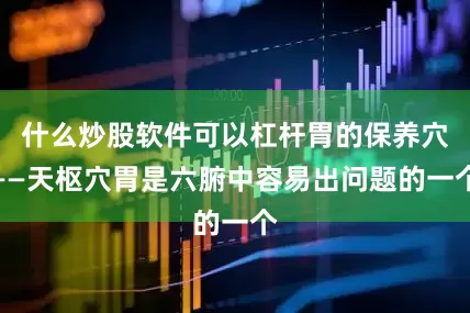 什么炒股软件可以杠杆胃的保养穴——天枢穴胃是六腑中容易出问题的一个