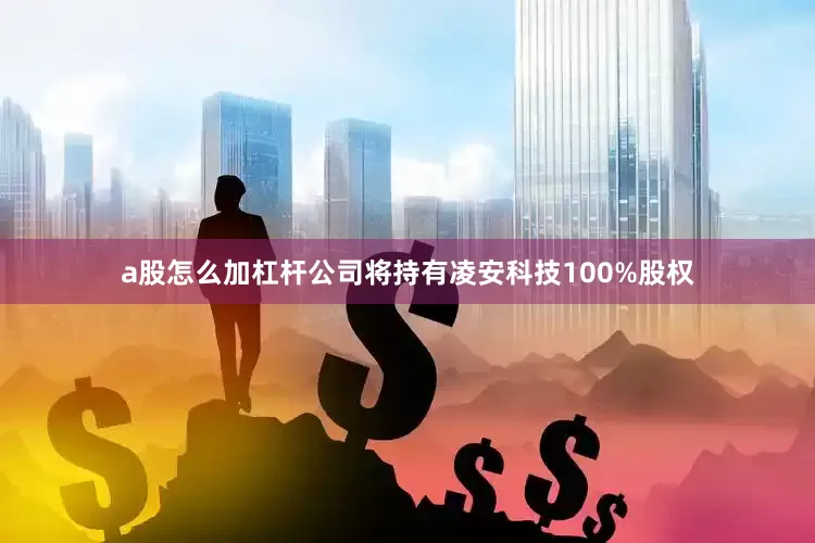 a股怎么加杠杆公司将持有凌安科技100%股权